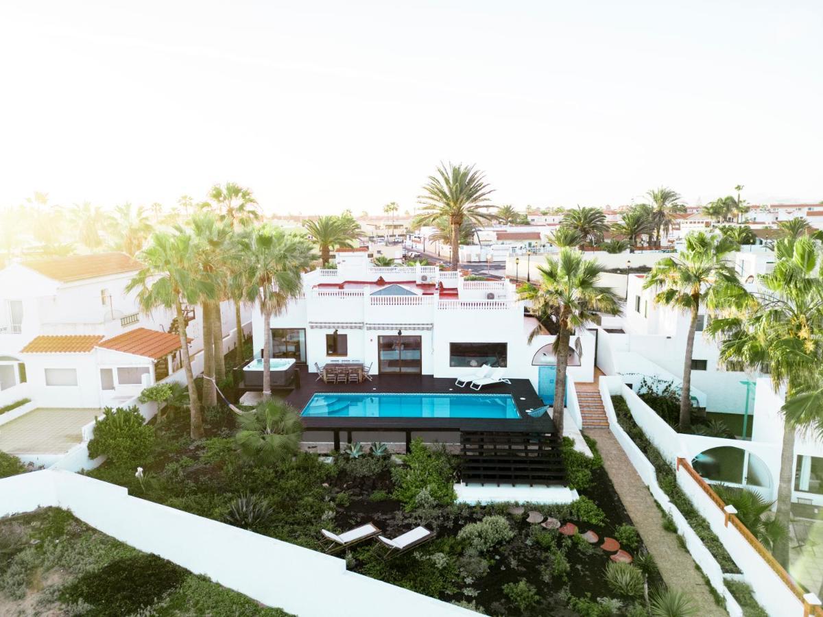 Villa Los Flamencos By Veaco- Beachfront & Pool Corralejo Zewnętrze zdjęcie